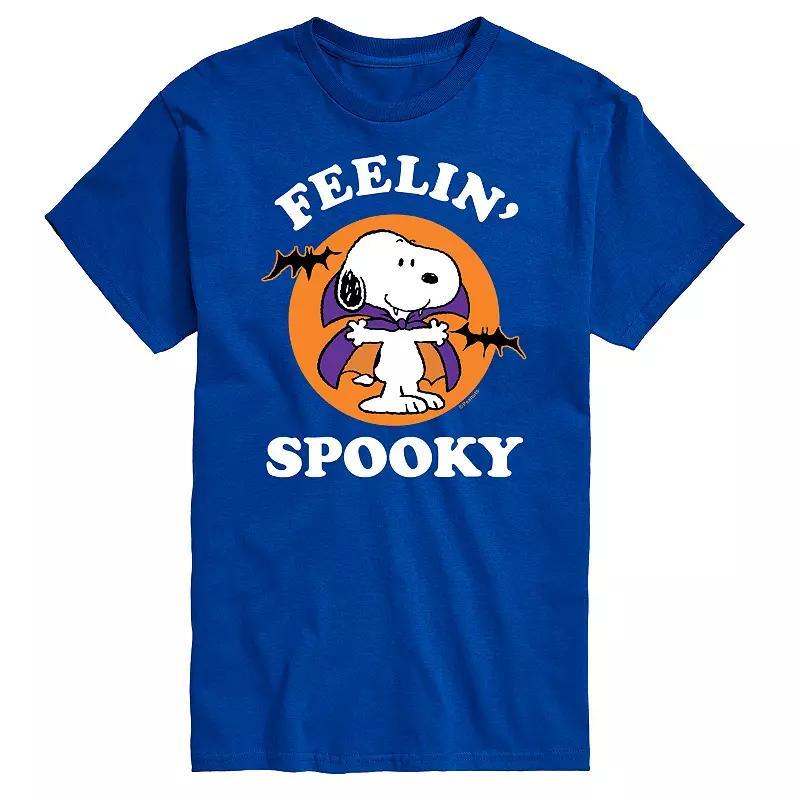 Big & Tall Peanuts Feelin Spooky Tee, Mens Product Image