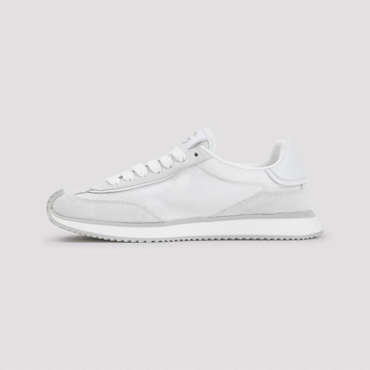 DOLCE & GABBANA White Calf Leather Sneakers Product Image