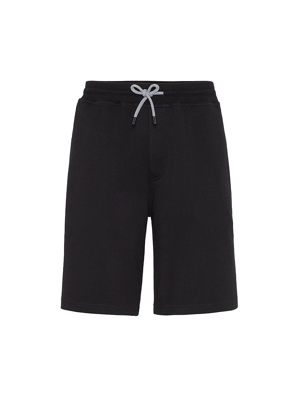 Mens French Terry Double Cloth Bermuda Shorts Product Image