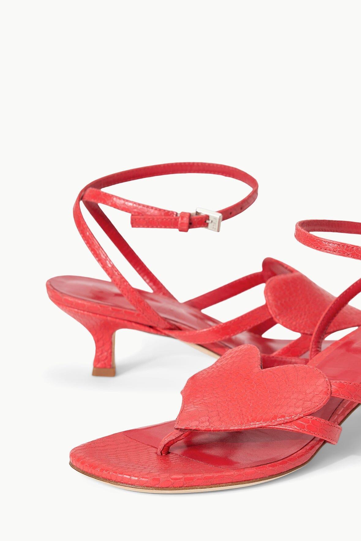 AMOUR KITTEN HEEL | RED ROSE Product Image