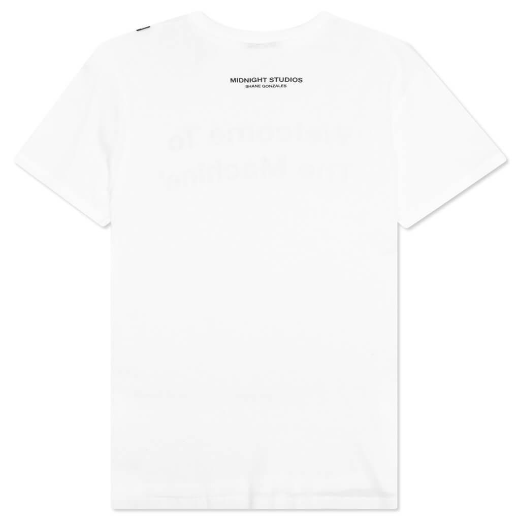 Machine T-Shirt - White Male Product Image