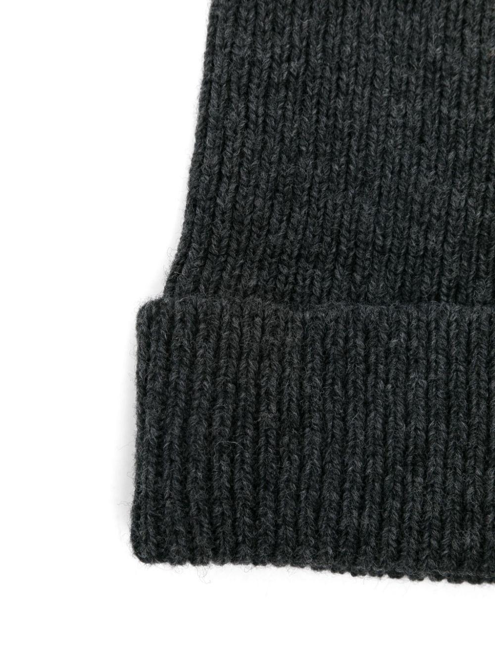 OUR LEGACY Knit Beanie In Grey Product Image