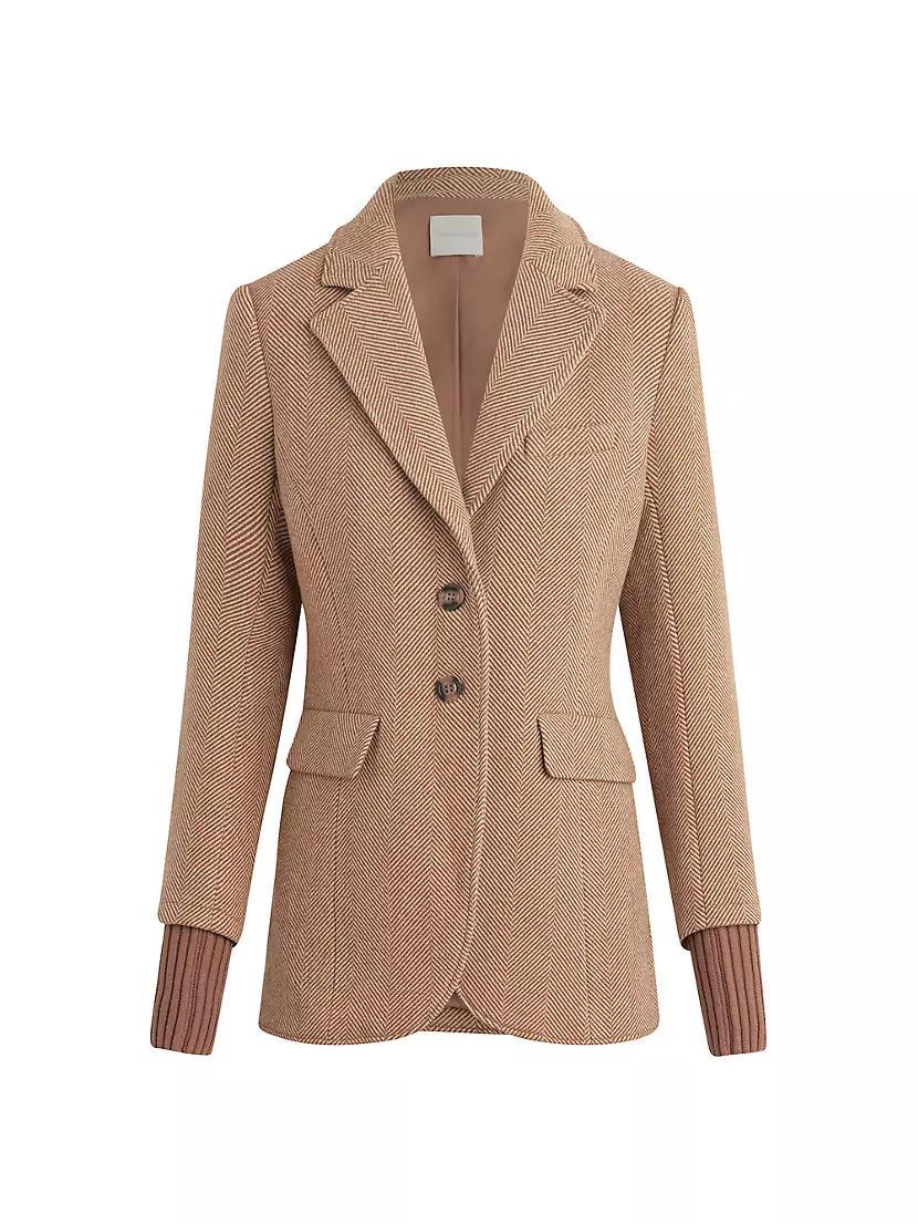 The City Wool-Blend Single-Breasted Blazer product image