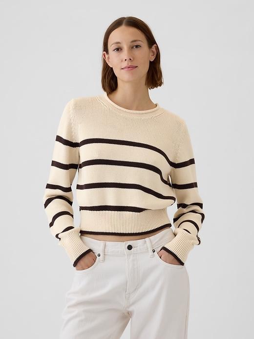 Cropped Rollneck Sweater Product Image