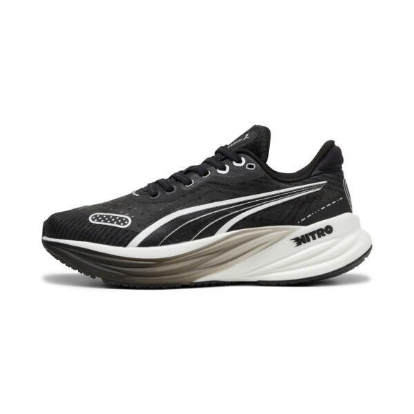 PUMA Magnify NITROâ¢ Tech 2 Women's Running Shoes in Black/White Product Image