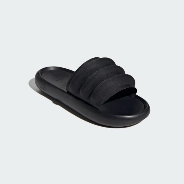 adidas Originals Mens Adilette Zplaash - Shoes Black/Black/Black Product Image