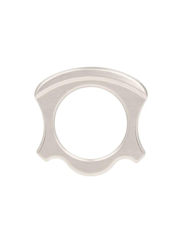 Mens G Can Ring in Metal Product Image