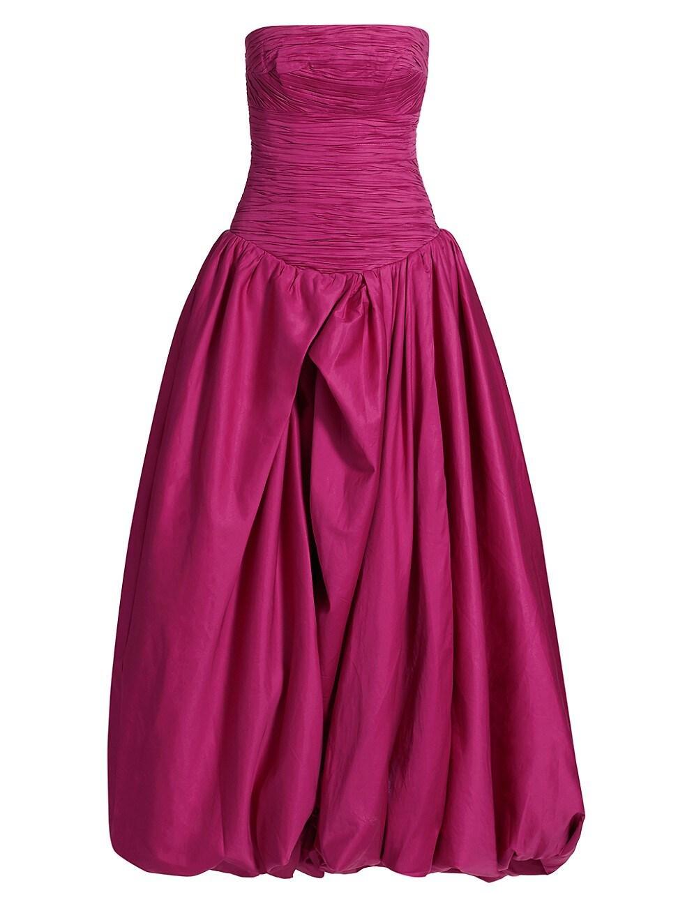 Womens Abstraction Violette Bubble-Hem Gown Product Image