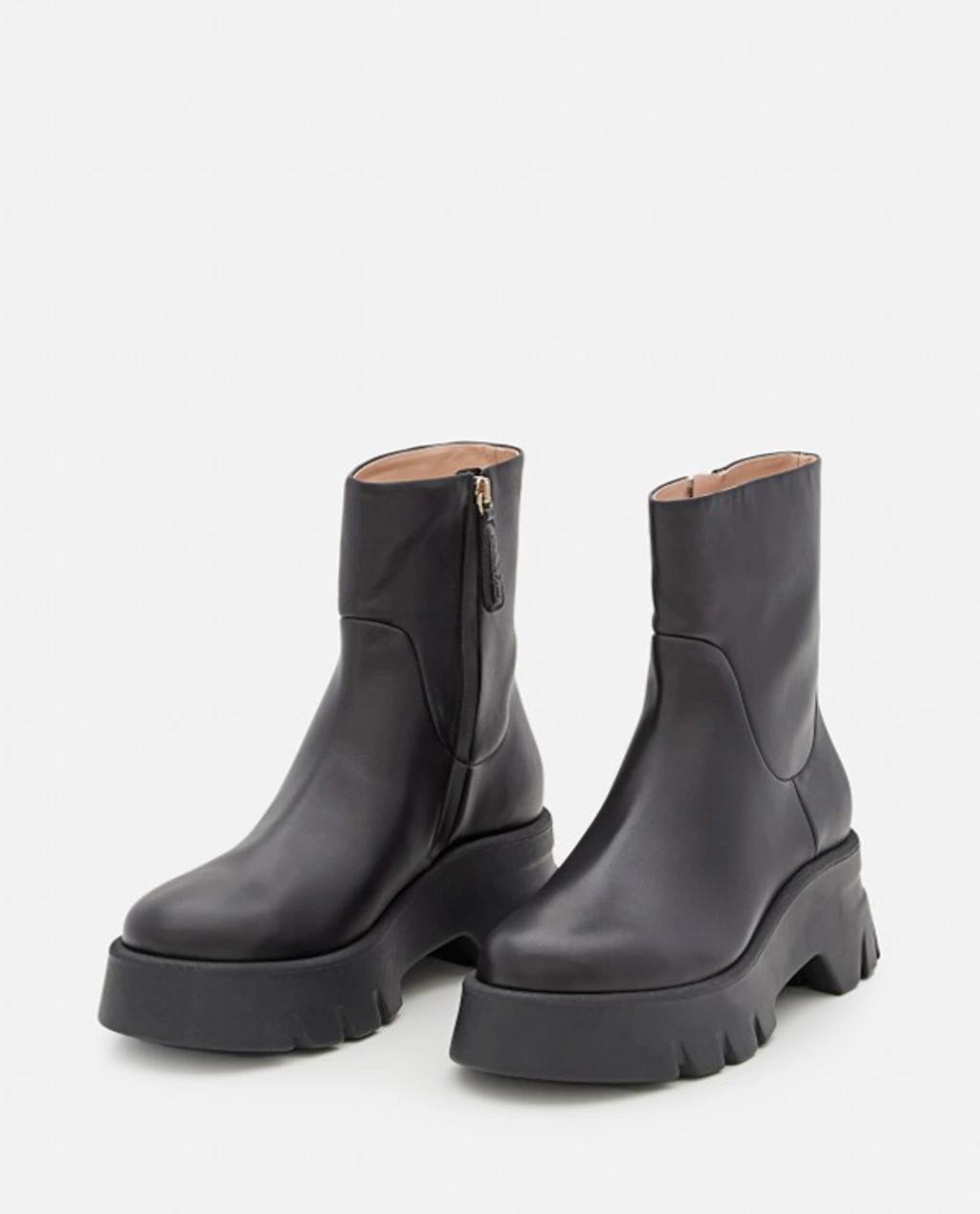 Montey Black Ankle Boots Product Image