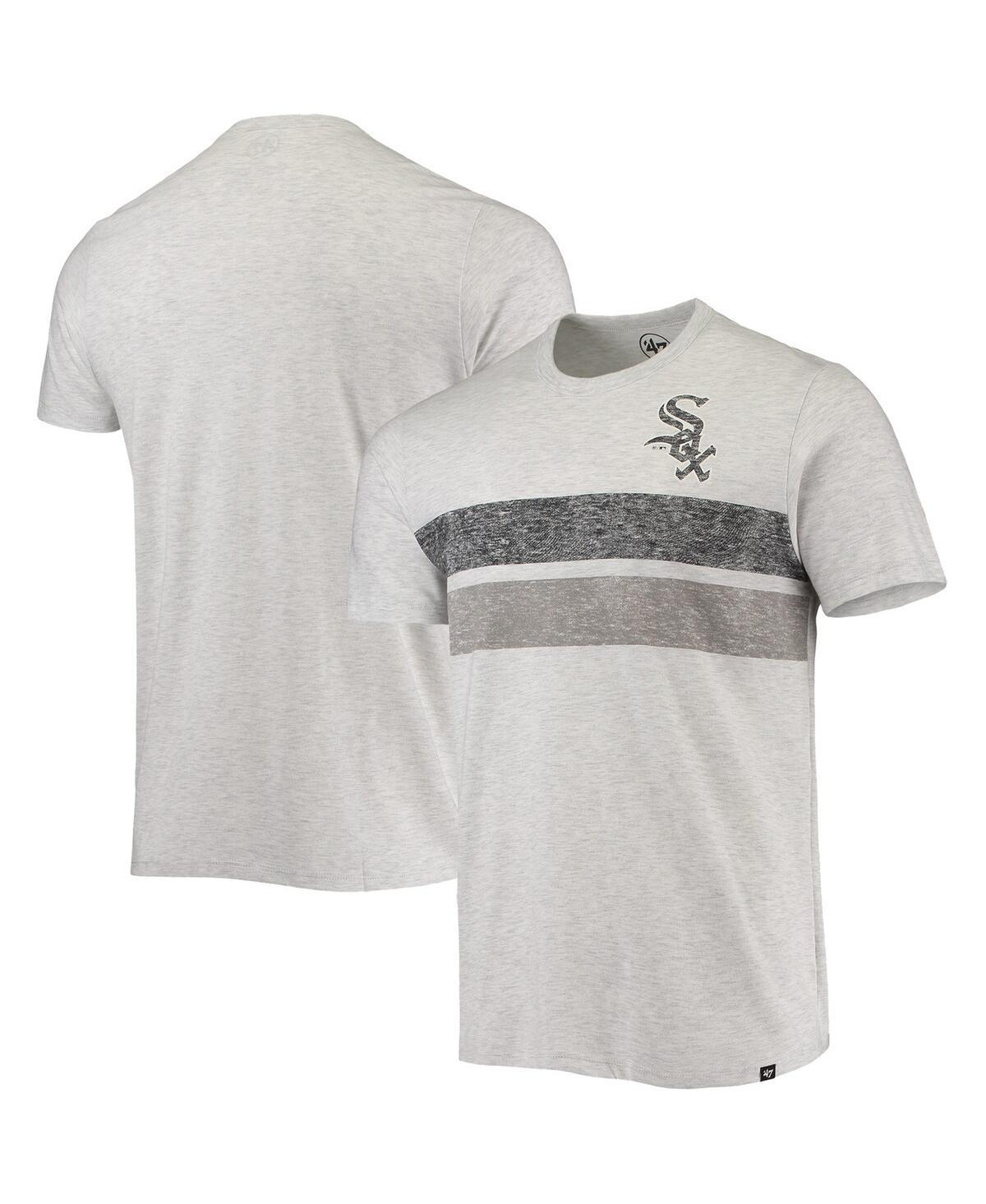 Mens 47 Heathered Gray Chicago White Sox Team Logo T-Shirt Product Image