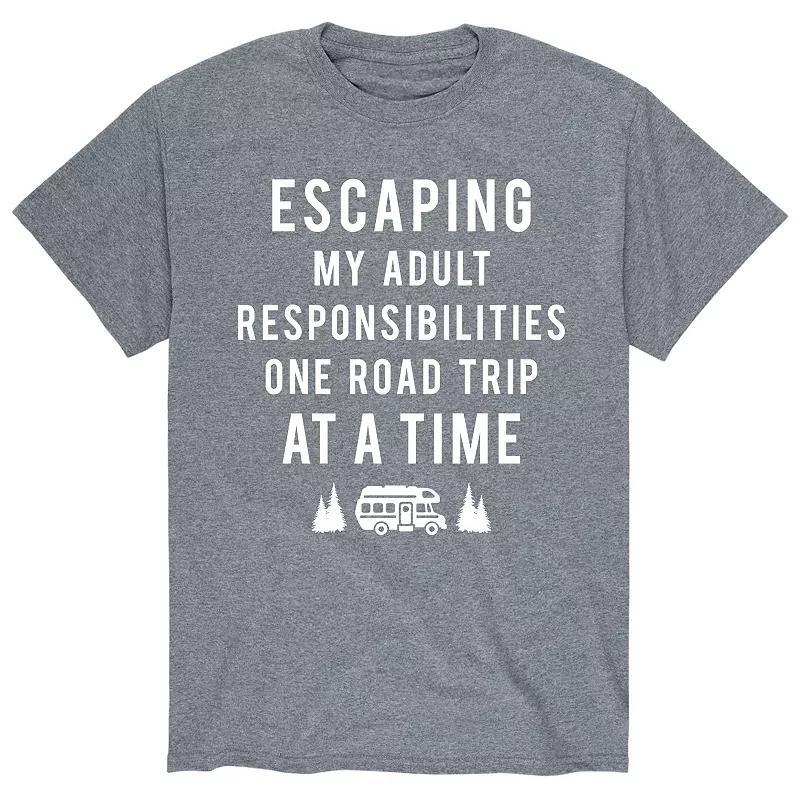 Mens Escaping Responsibilities Tee Product Image