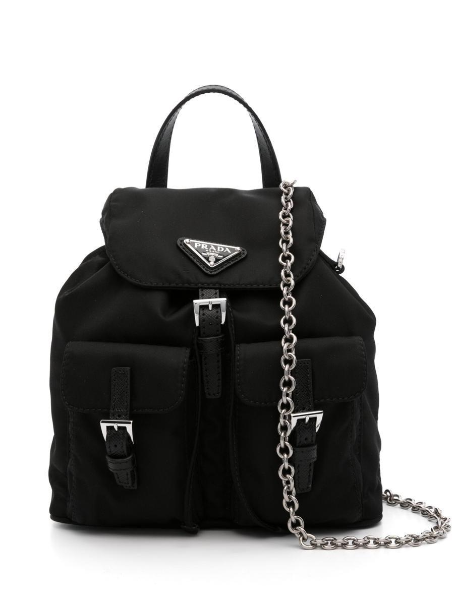 Re-nylon Bucket Bag In Black Product Image