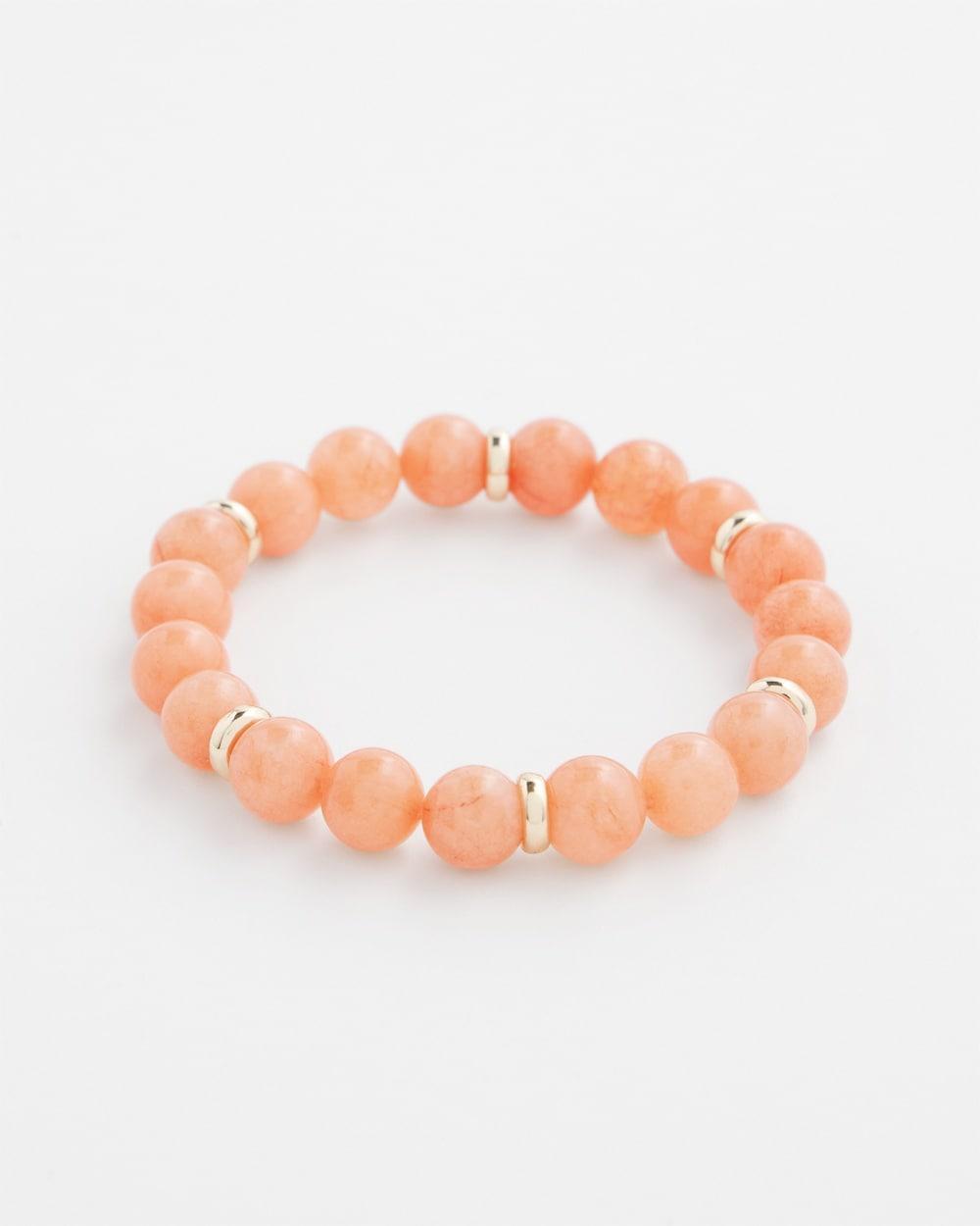 Pink Jade Hero Stretch Bracelet Product Image