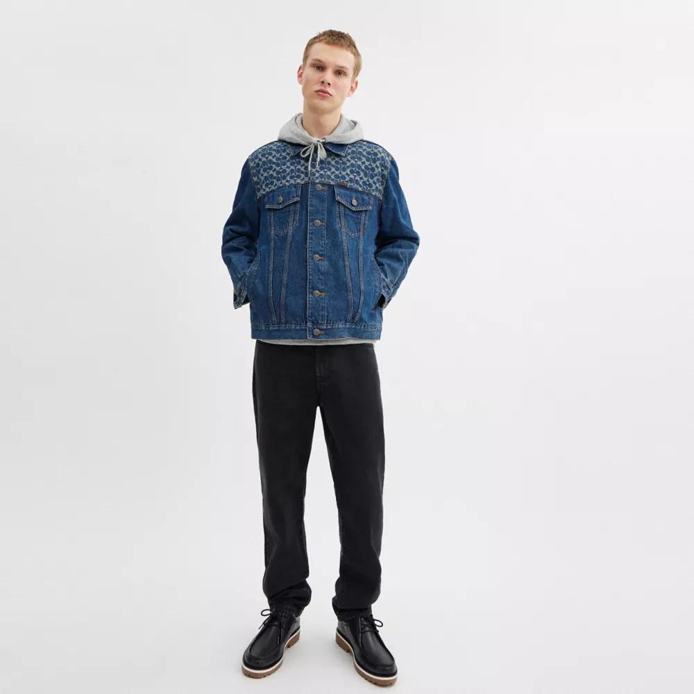 Denim Trucker Jacket Product Image