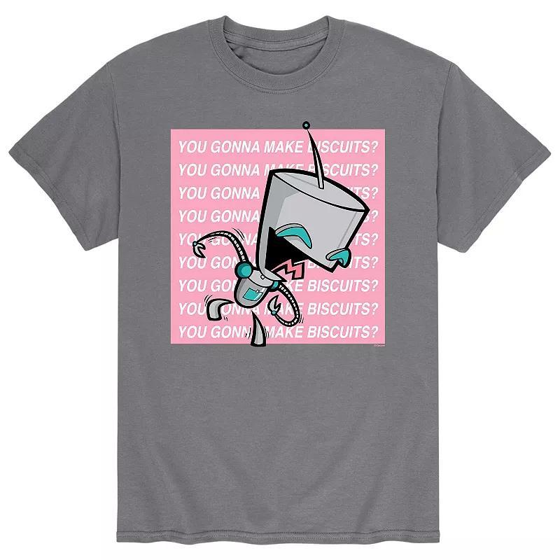 Mens Invader Zim Gir Biscuit Bling Tee Product Image