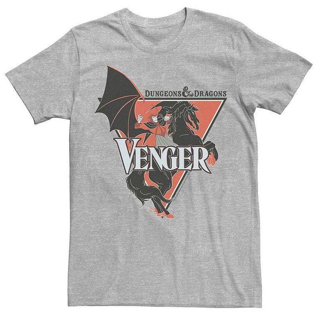 Mens Dungeons & Dragons Venger Horse Tee Athletic Grey Product Image