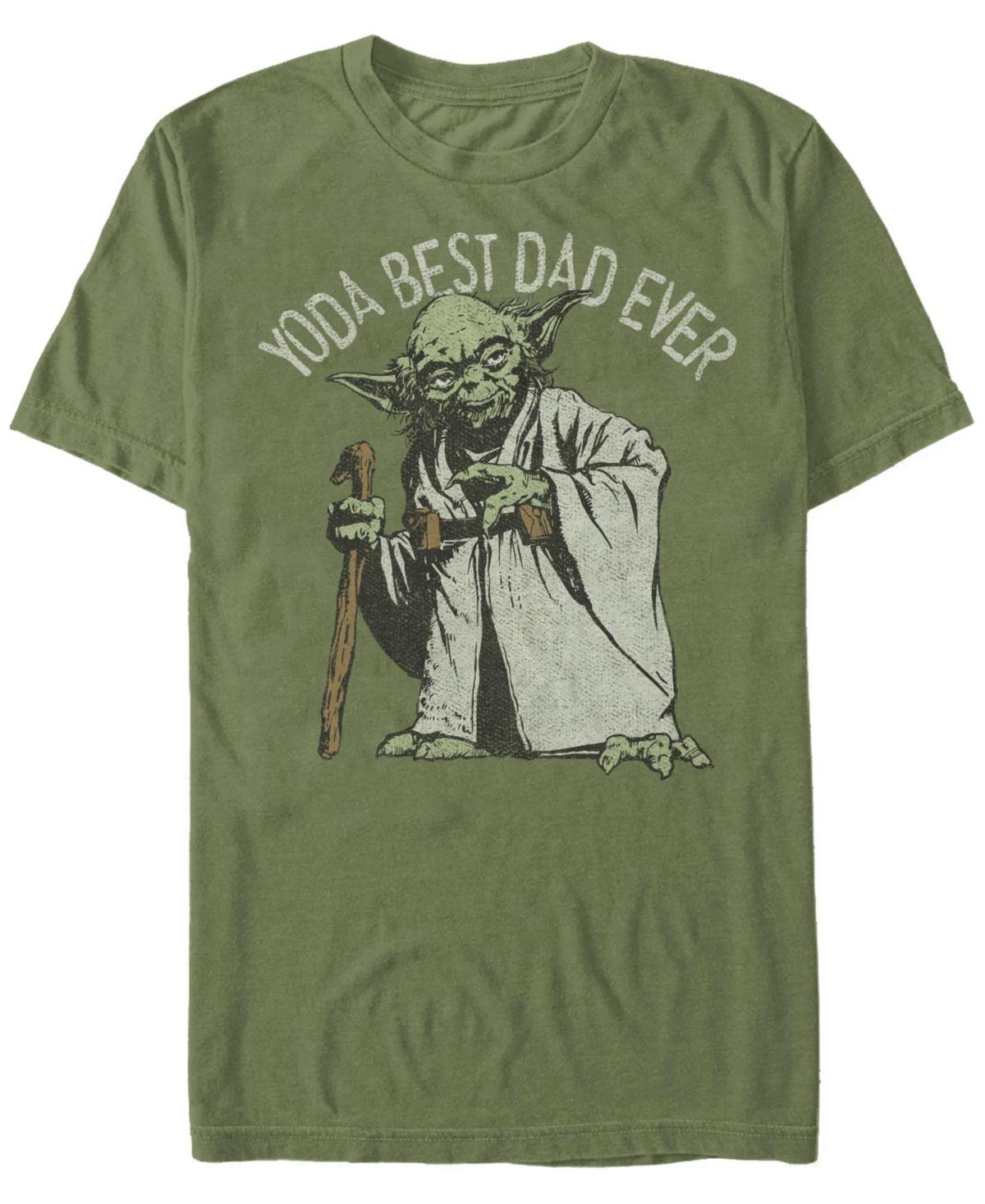 Mens Star Wars Green Dad Short Sleeve T-Shirt Product Image