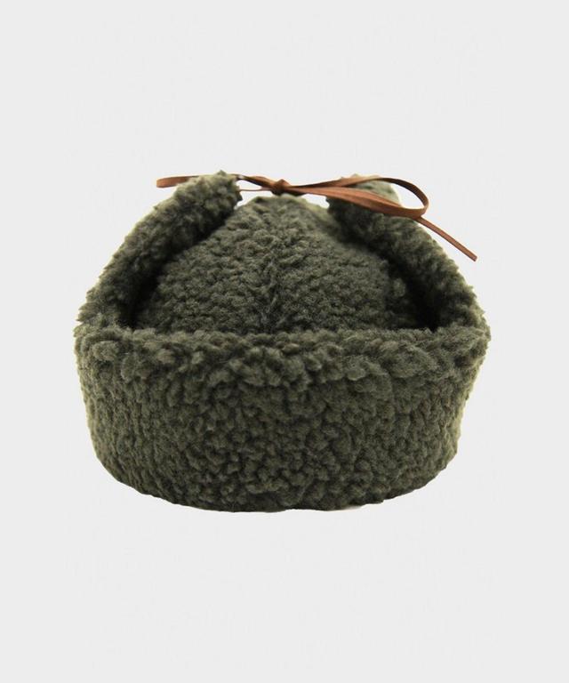 Cbleami Boa Aviator Hat in Olive Product Image