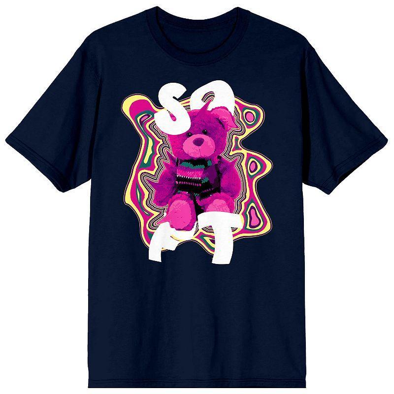 Mens Teddy Drip Groovy Vibes Graphic Tee Product Image