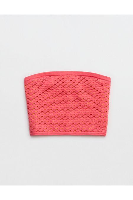 Aerie Crochet Sweater Tube Top Women's Product Image