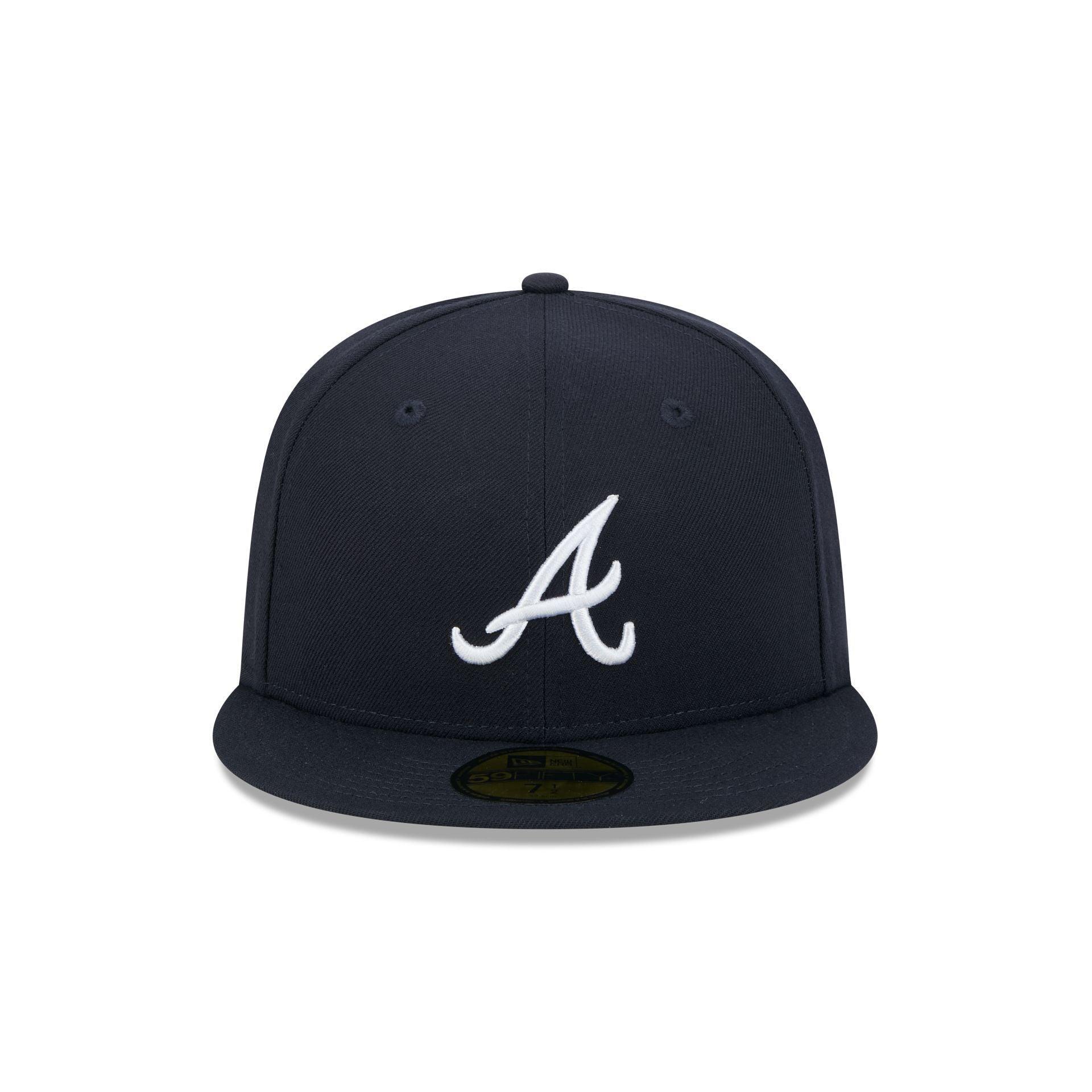 Atlanta Braves Team Verbiage 59FIFTY Fitted Hat Male Product Image