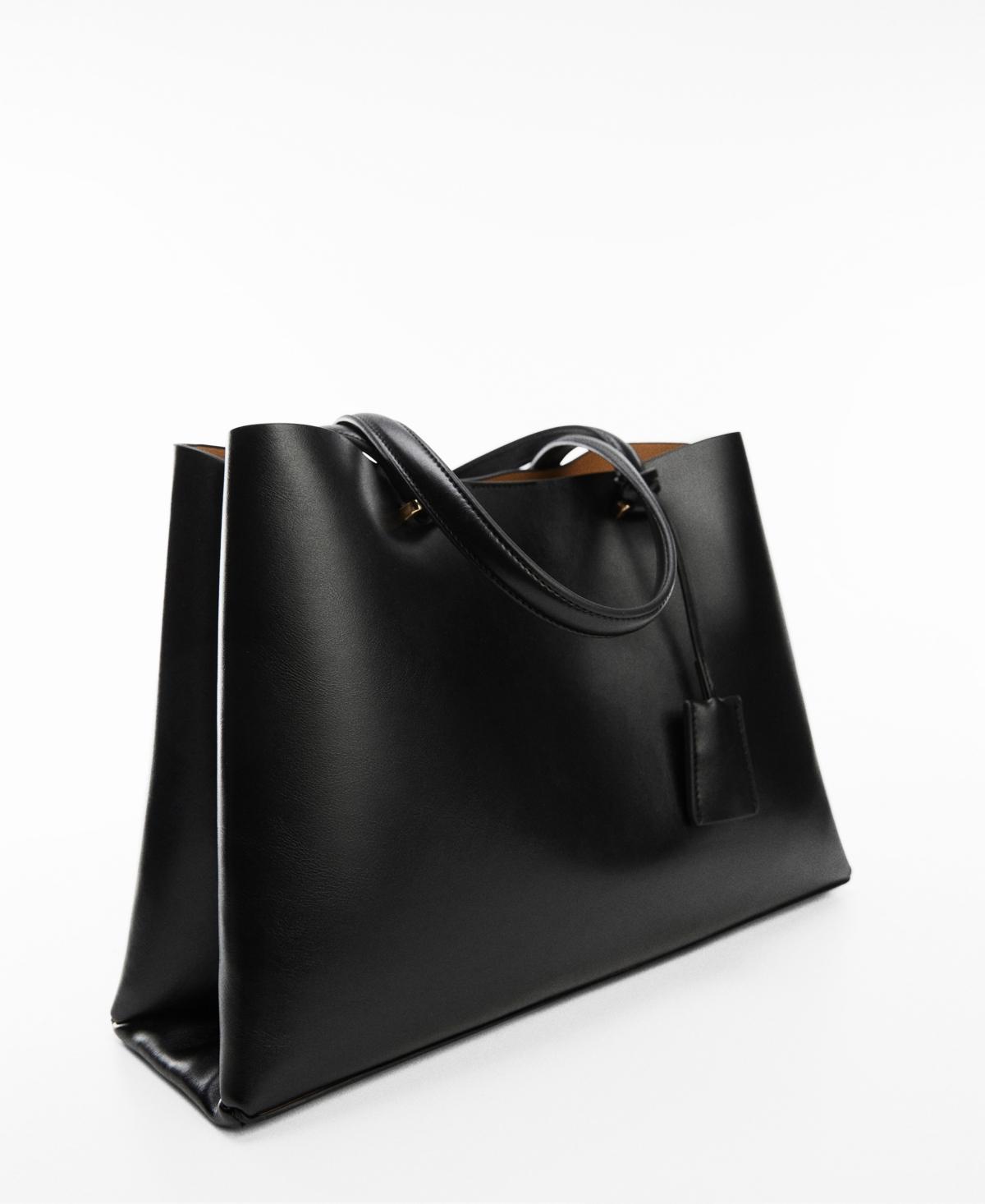 MANGO Double Compartment Shopper Bag Product Image