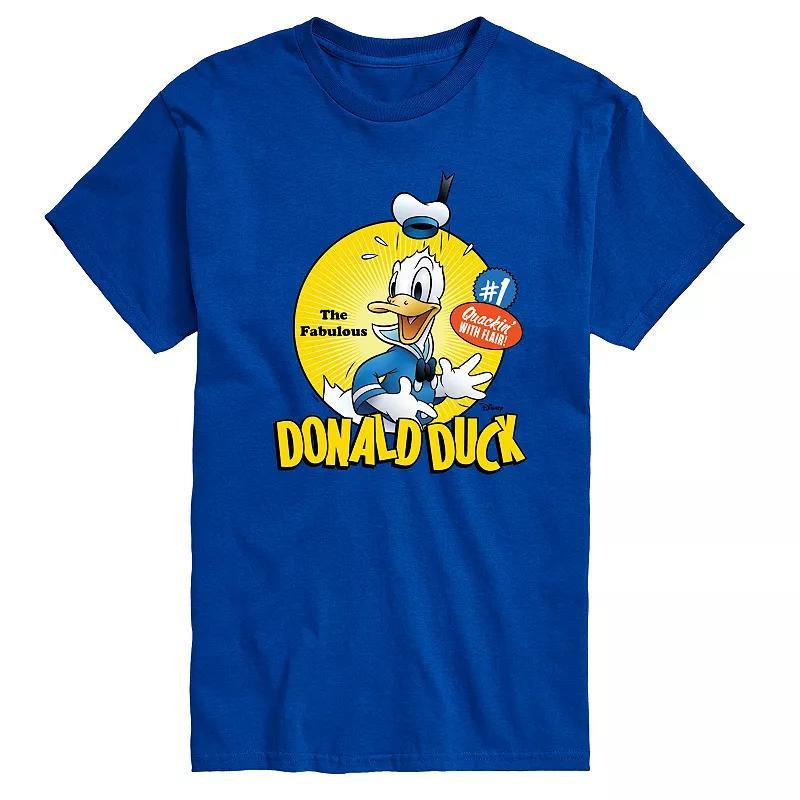 Disneys Mickey Mouse & Friends Donald Duck Mens The Fabulous Graphic Tee Product Image