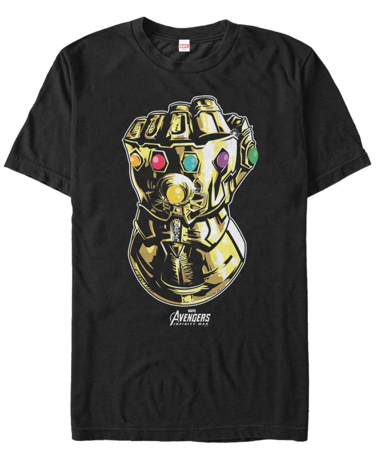 Marvel Mens Avengers Infinity War The Mighty Gauntlet Short Sleeve T-Shirt Product Image