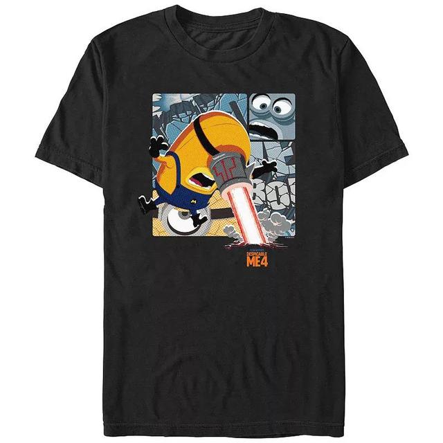 Mens Despicable Me 4 Laser Eye Graphic Tee Product Image