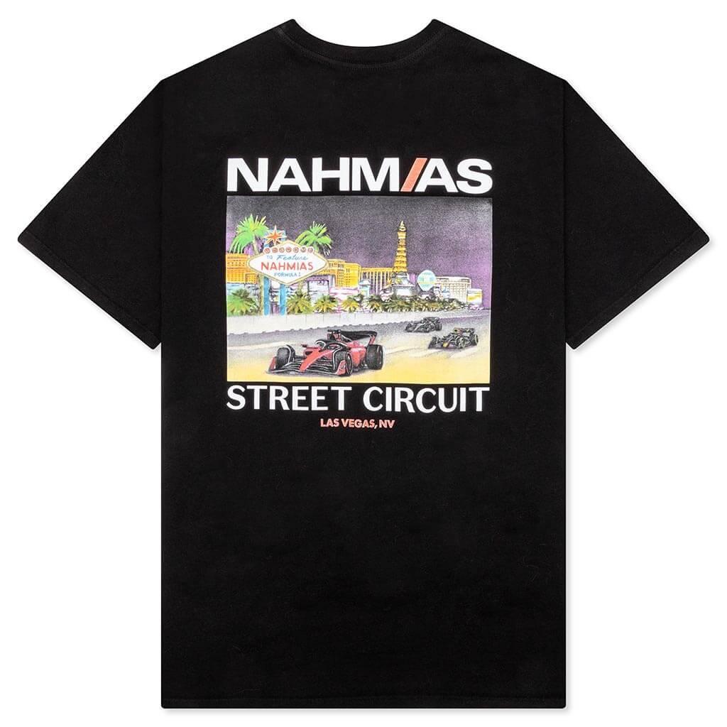 Feature x Nahmias Street Circuit Tee - Black Male Product Image