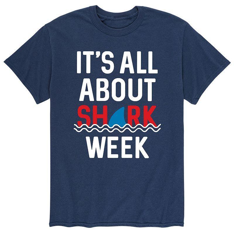 Mens Its All About Shark Fin Week Tee Product Image