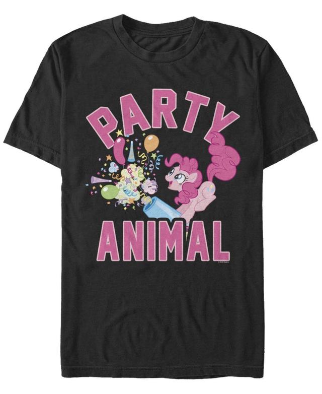 Fifth Sun Mens Pinkie Pie Party Short Sleeve Crew T-shirt Product Image