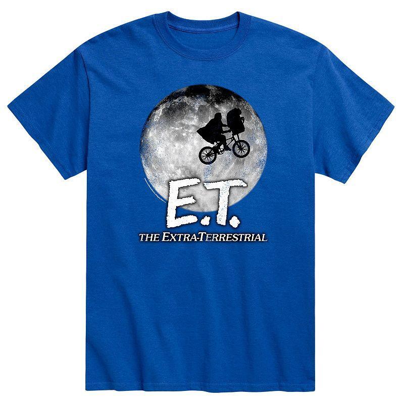 Mens E.T. The Extra Terrestrial To The Moon Tee Product Image