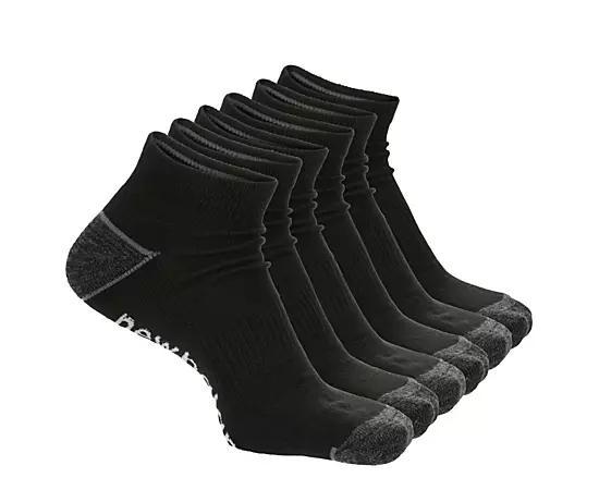 New Balance Men's Athletic Quarter Socks 6 Pairs Product Image