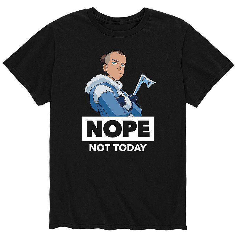 Big & Tall Avatar The Last Airbender Nope Not Today Graphic Tee, Mens Product Image