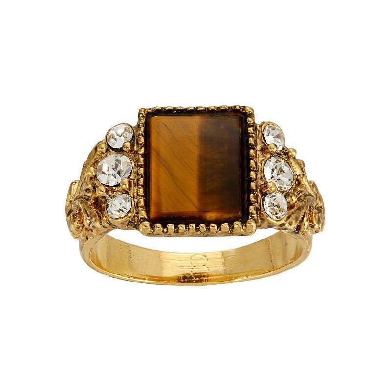 1928 Carnelian Ring, Womens, Silver Green Product Image