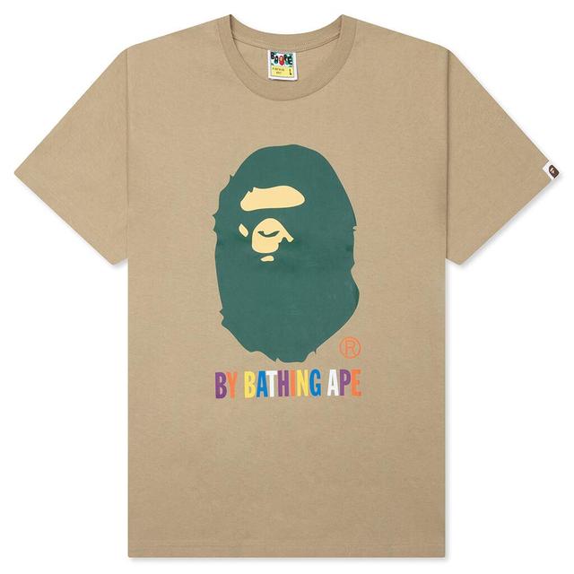 Colors By Bathing Ape Tee - Beige Male Product Image