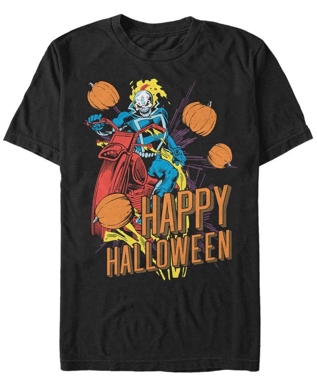 Mens Marvel Ghost Rider Happy Halloween Tee Product Image