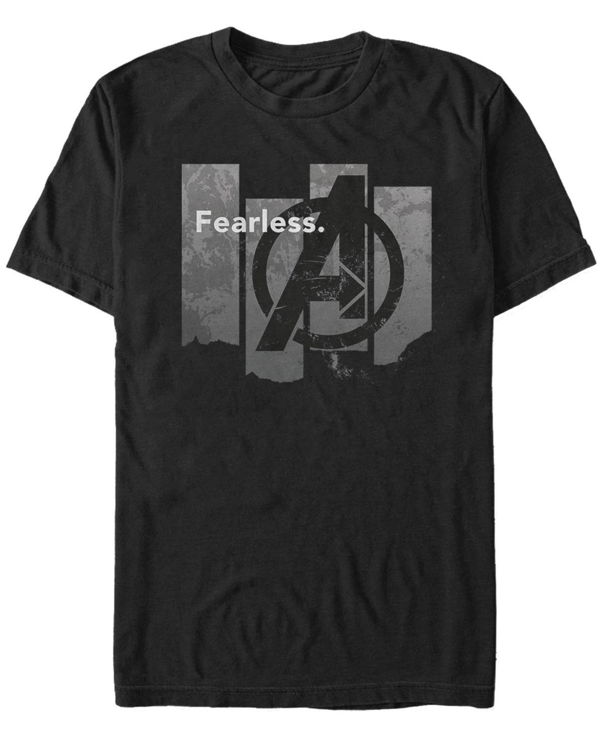 Marvel Mens Avengers Endgame Fearless Panel, Short Sleeve T-shirt Product Image