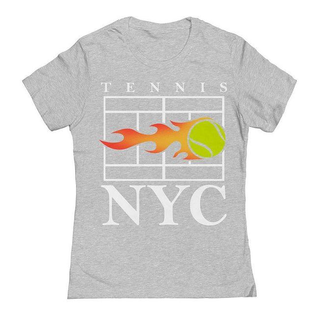 Juniors Nyc Tennis Womens Graphic Tee, Girls Product Image