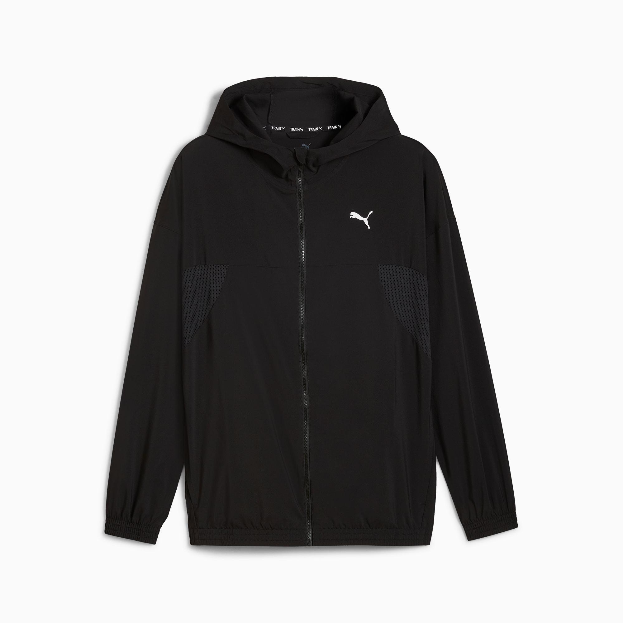 PUMA FIT Woven Full-Zip Jacket Men Product Image