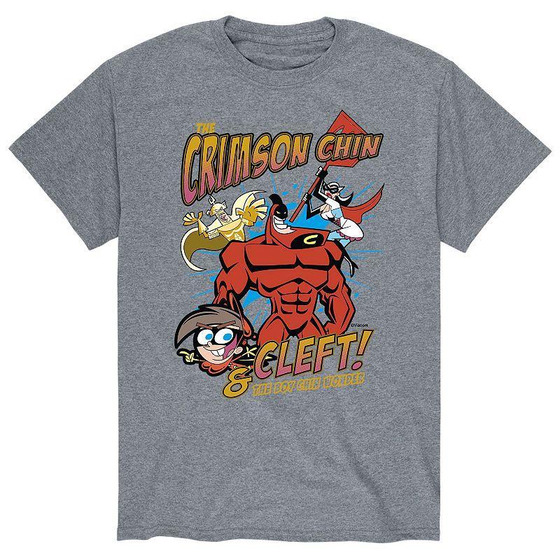 Mens Fairly Odd Parents Crimson Chin & Cleft Tee Product Image