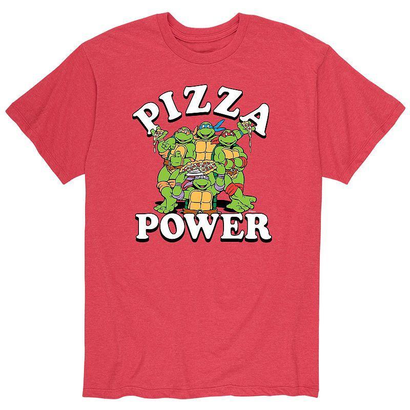 Mens Teenage Mutant Ninja Turtles Pizza Power Tee Product Image