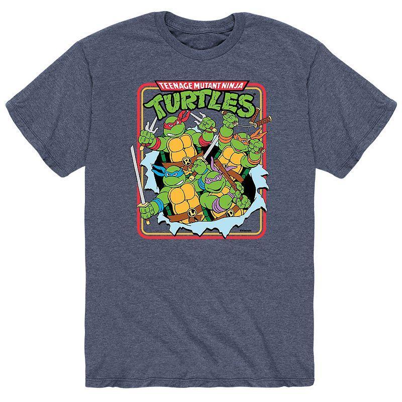 Mens Teenage Mutant Ninja Turtles Ripping Out Of Shirt Tee Product Image