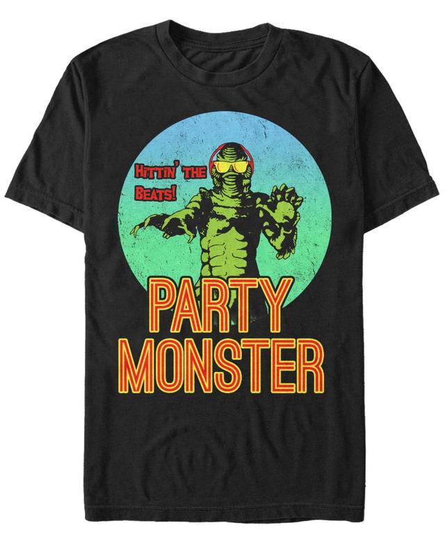 Universal Monsters Mens Creature From the Black Lagoon Party Monster Short Sleeve T-Shirt Product Image