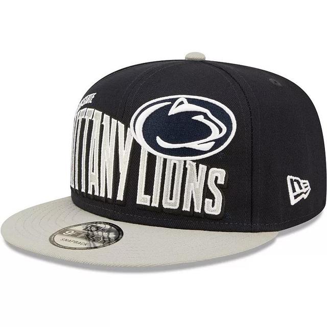 Mens New Era Penn State Nittany Lions Two-Tone Vintage Wave 9FIFTY Snapback Hat, Blue Product Image