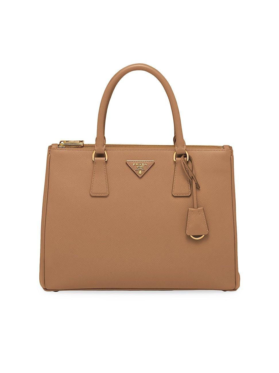 Womens Large Galleria Saffiano Leather Top Handle Bag Product Image