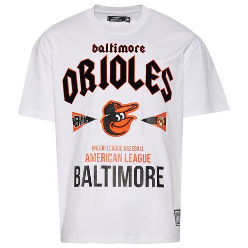 Pro Standard Mens Orioles City Tour T-Shirt - White/White Product Image