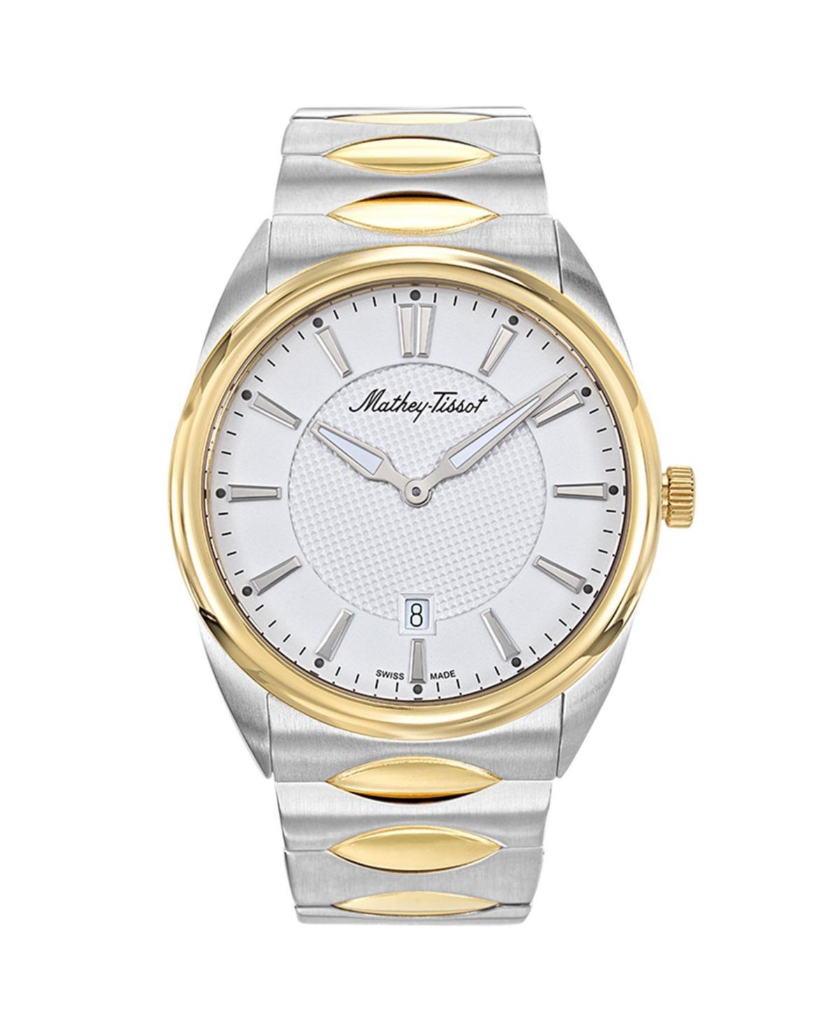 Mathey Tissot Mens Classic White Dial Watch - H791BI - White Product Image