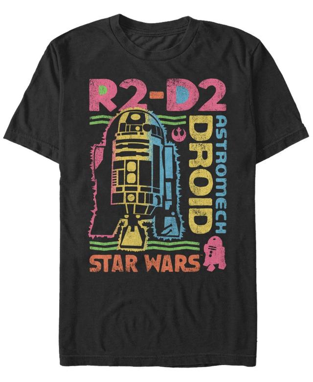 Mens Star Wars Distressed Vintage Astromech Droid R2-D2 Tee Product Image